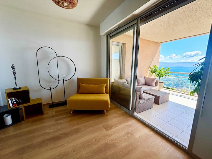 Casamea | T2 • Terrasse Mer • Plage 5min • Clim - Ajaccio