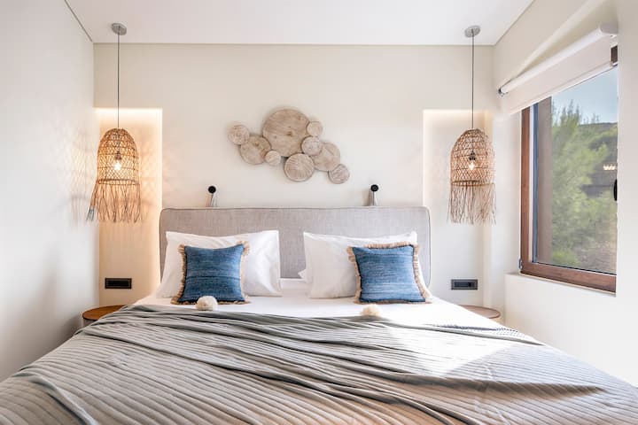 El segundo dormitorio doble en la primera planta (dormitorio 5).