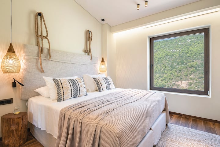 Uno de los dos dormitorios dobles en la primera planta (dormitorio 3).