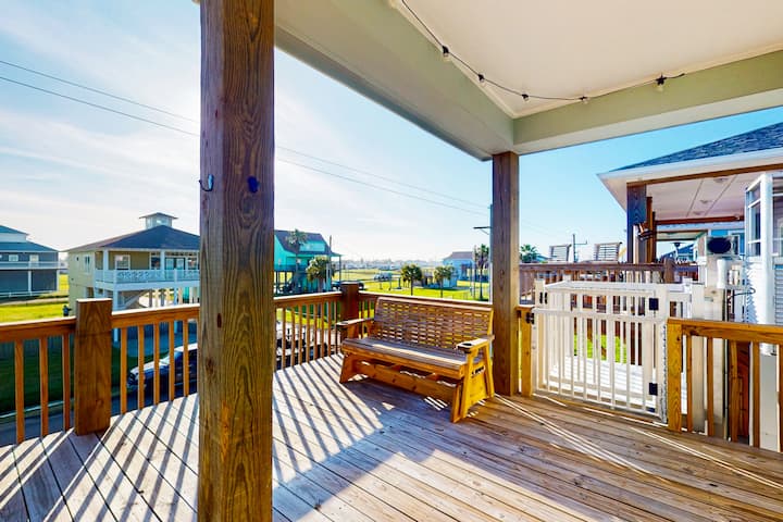 Gorgeous 2br | Steps To Beach L Free Cancellation - Crystal Beach, TX