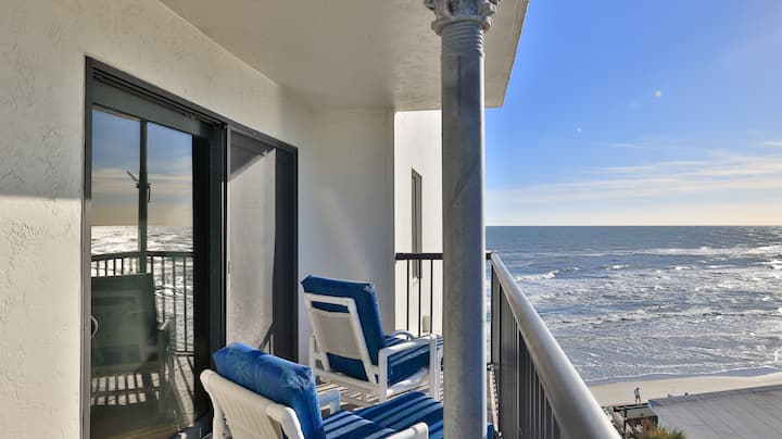 Beach Condo-steps To Beach Great Oceanview Pool 5g - Daytona Beach