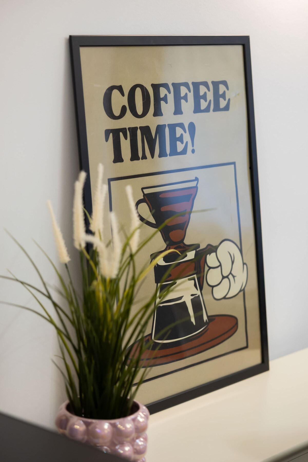 Détails décoratifs dans l'appartement.