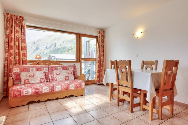 2 Pièces Coin Montagne - 6 Personnes - Bessans