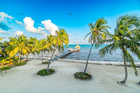 San Pedro Belize Luxury Ocean Front Home With Chef
