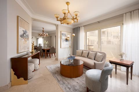 VESTA 3BR Nile View Duplex | Zamalek
