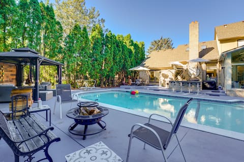 Indoor & Outdoor Entertainment! Luxe Michigan Home