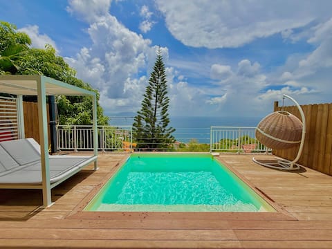 Villa Yamaïra - Pool, Sea View & Billiards