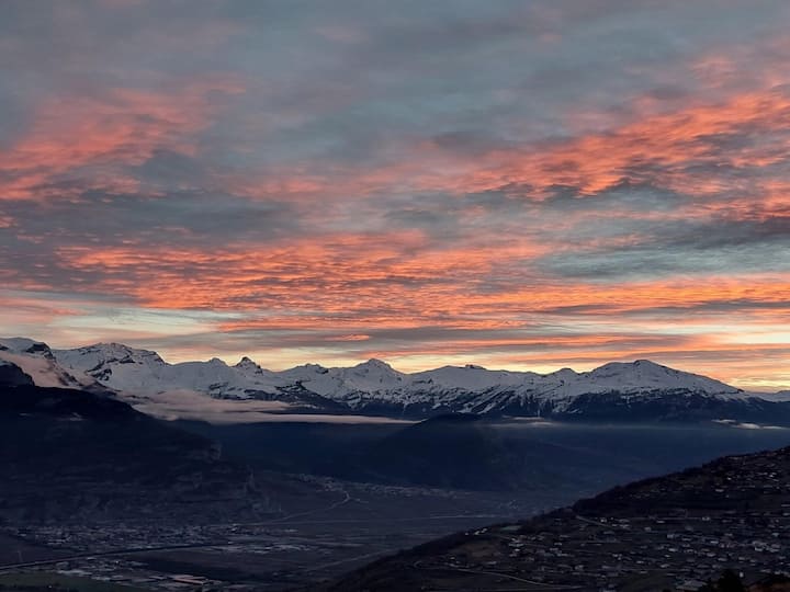 Chalet à Veysonnaz Avec Vue Sur Les Montagnes - Veysonnaz