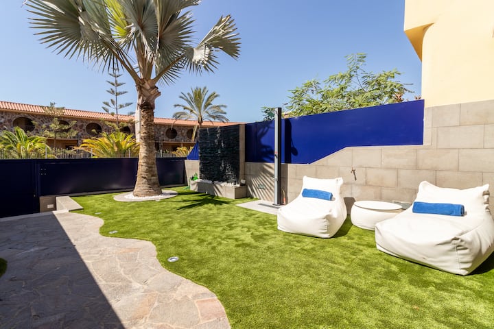 Bahia Meloneras Deluxe 33 + Pool + Beach + Bbq - Maspalomas