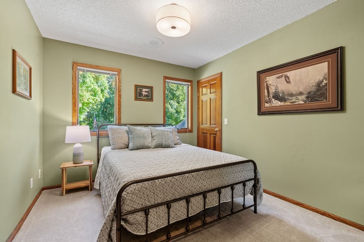 Zelena spavaća soba