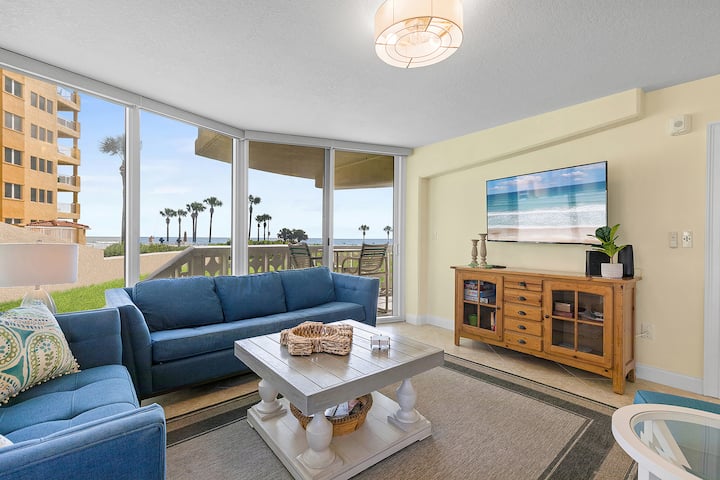 Oceanfront With Awesome Views | Golden Arms 101 - New Smyrna Beach, FL