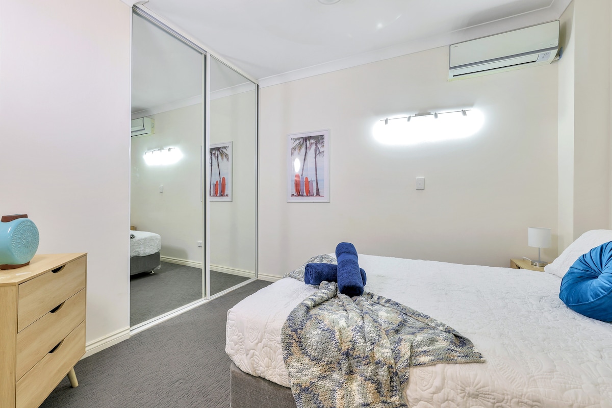 חדר שינה 2 עם מיטת קווין סייז