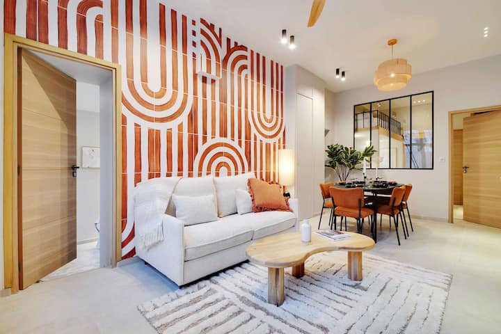 Appartement Moderne - 2bdr/7p - Montmartre - Paris