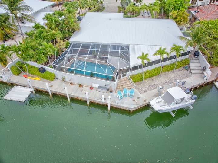 Sombrero Shores~ Lux Pool Home, 63 Dock - Marathon, FL