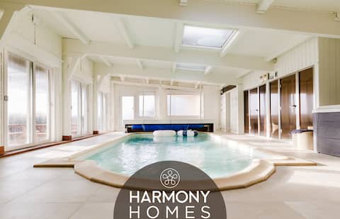 Harmony Homes Saint-Amarin - Indoor Pool Sauna