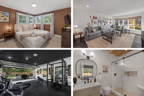 Renovated 7BR - Gym, Hot Tub, Sauna & Cold Plunge!