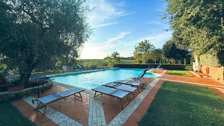 Villa Apartment 2-4prs In Vineyard Estate - Castellina in Chianti