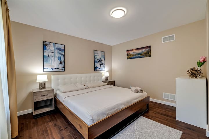 Habitación cómoda y elegante