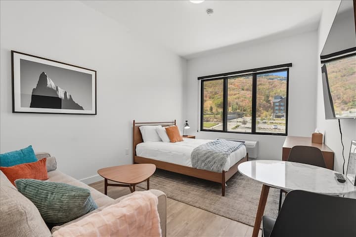 Left side, studio bedroom