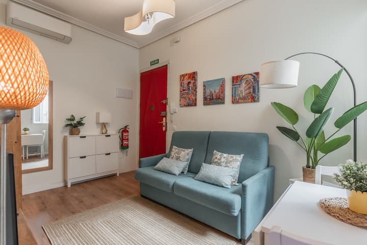 Central & Cozy - 1bedroom 1bathroom -Malasaña - Madrid