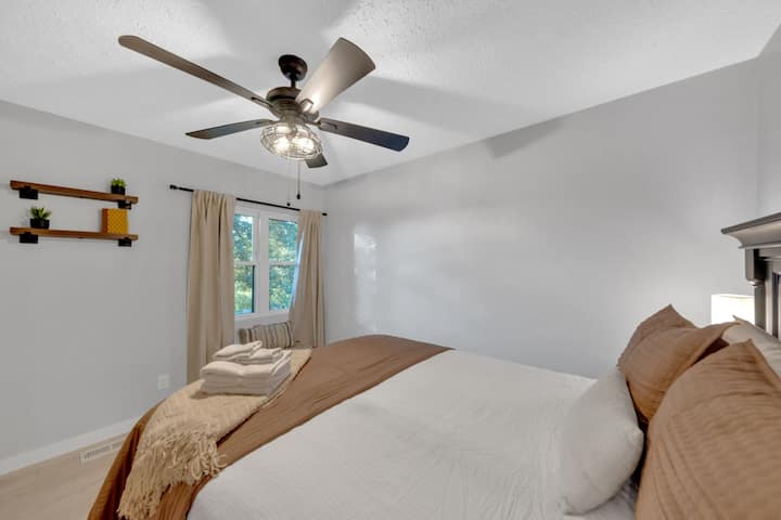 Dormitorio: cálido, acogedor y privado