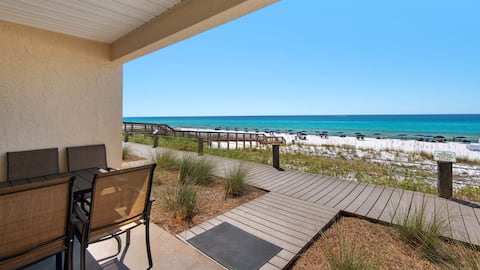 Ground-Floor Beachfront Condo + Free Activities