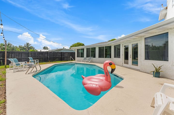 Family-friendly Beach House W/ Private Pool! - Cocoa Beach