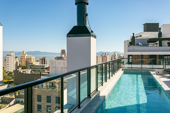 Pool With Sea View | Wi-fi 400mb #Ca72 - フロリアノポリス