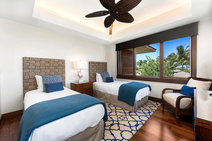 Apartament twin cu decor personalizat și vedere la munte din fiecare pat de la Laule 'a #13.