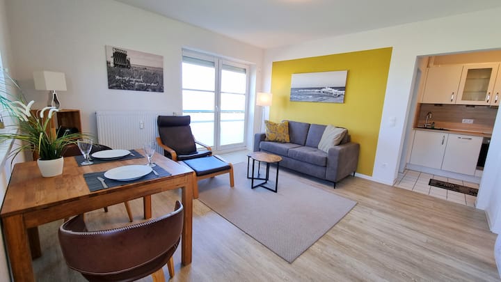Ferienwohnung "Baltic Sunset" In 1. Reihe Zum Osts - Wisch