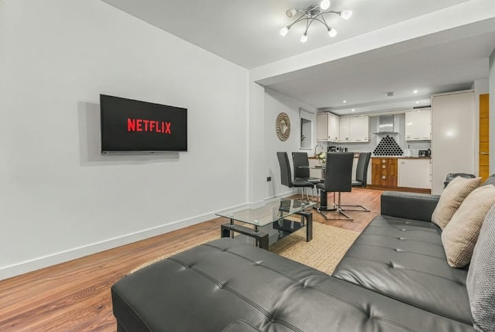 Modern 2-king Bed Flat & Free Parking, City Centre - Mánchester