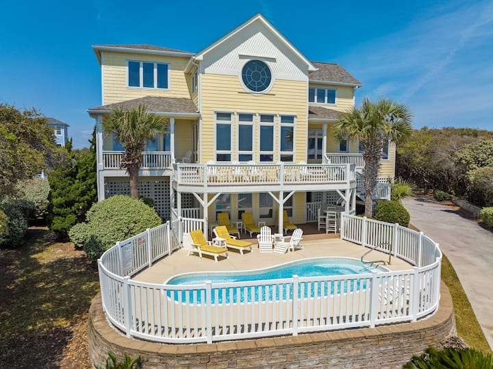 Sunburst | Relax W/ Pool, Views & Easy Beach - Emerald Isle, NC