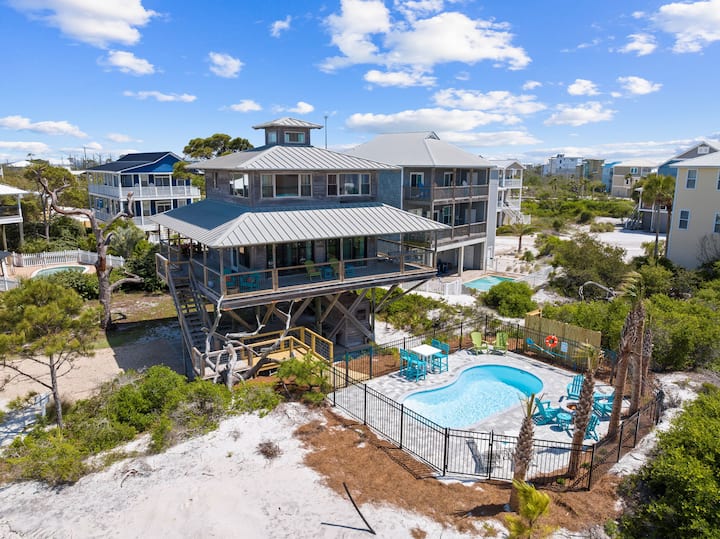 Tree House - Private Pool! Steps To Beach! - Cape San Blas, FL