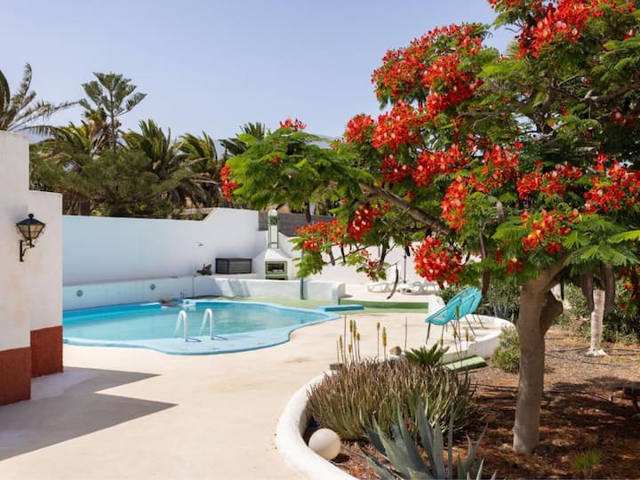 Live Socorro Casa Con Piscina Y Jardin - Tenerife