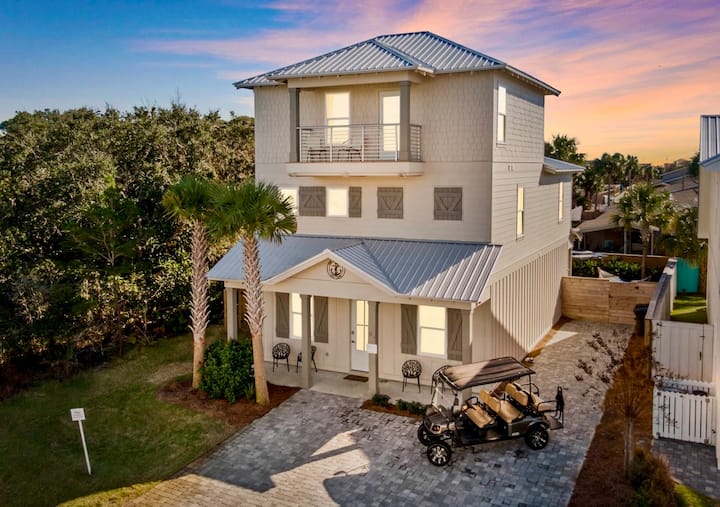The Barnacle: Private Beach, Heated Pool, Golfcart - Miramar Beach, FL