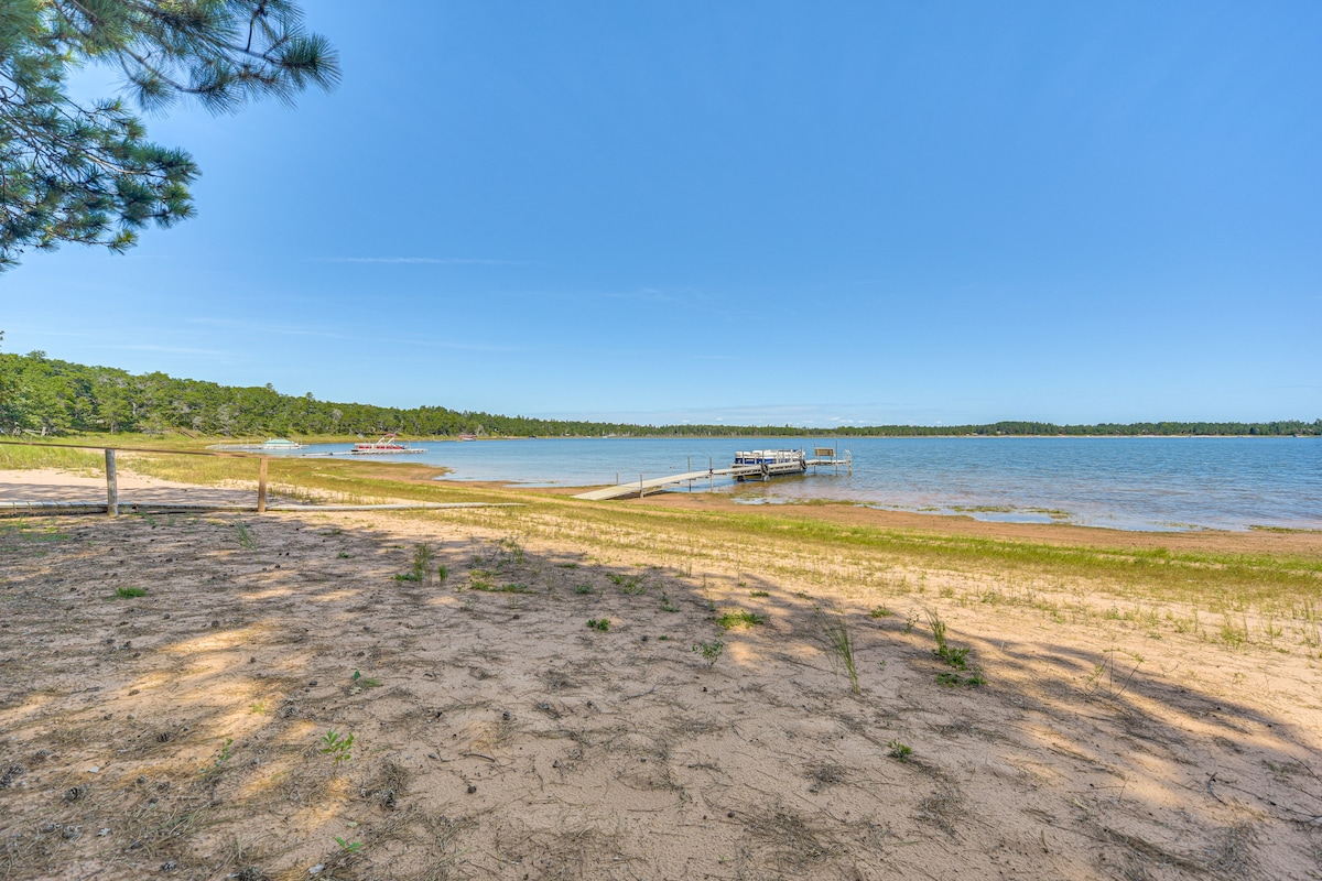 Image result for Waterfront Escape on Big Sand Lake w/ Private Dock - Houses for Rent in ...