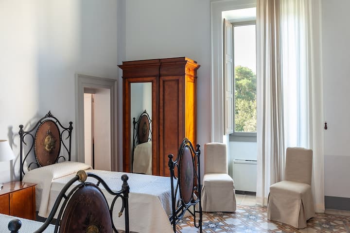 The second double-twin bedroom. (Bedroom 4)