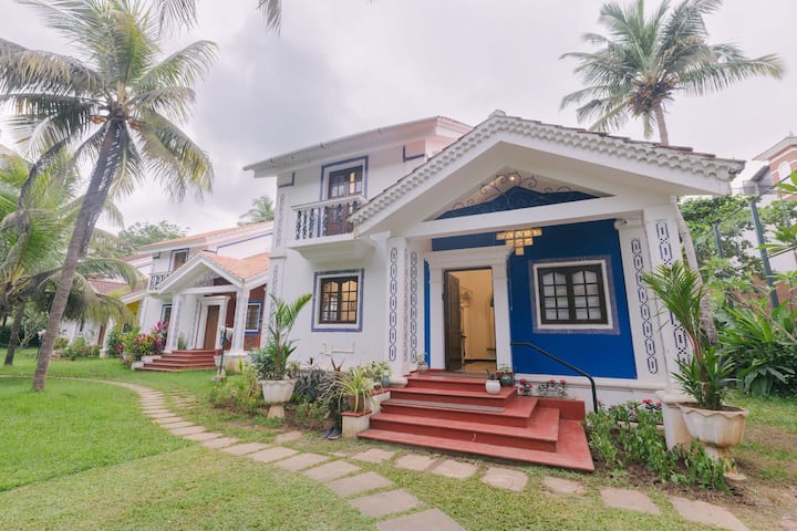 Arpora Lagoon Villa 3br By Da Alohas /W Restaurant - Goa