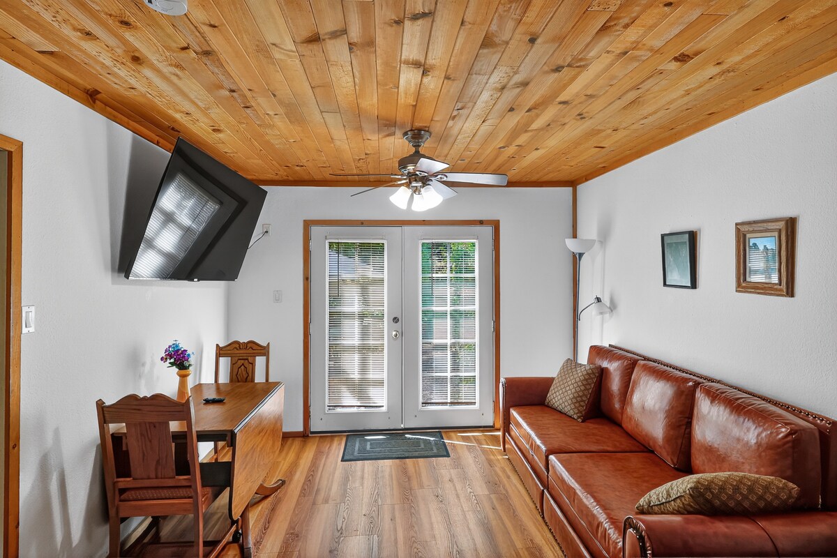 Interior, madera, muebles, sala de estar, habitación
