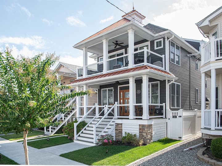 Pristine 3br/2ba |Ocnj Home Near Beach & Boardwalk - オーシャン・シティ, NJ
