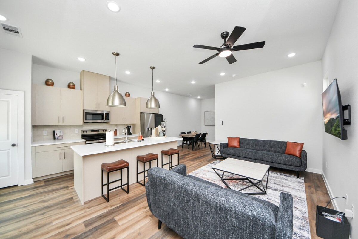 ห้องครัวและห้องนั่งเล่น