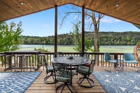 Branson- Lakefront- 15p- HotTub- Pool- YKnot Lodge
