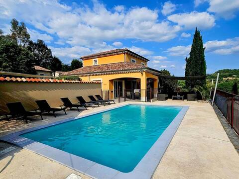 Villa Syrah - private pool and terrace