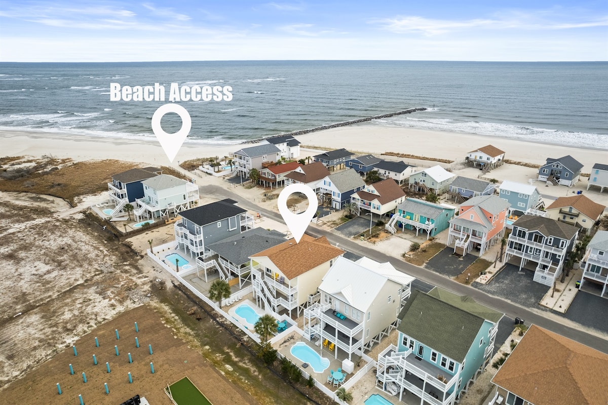 Shore 2 please; 6-pass golf cart incl, Priv Pool