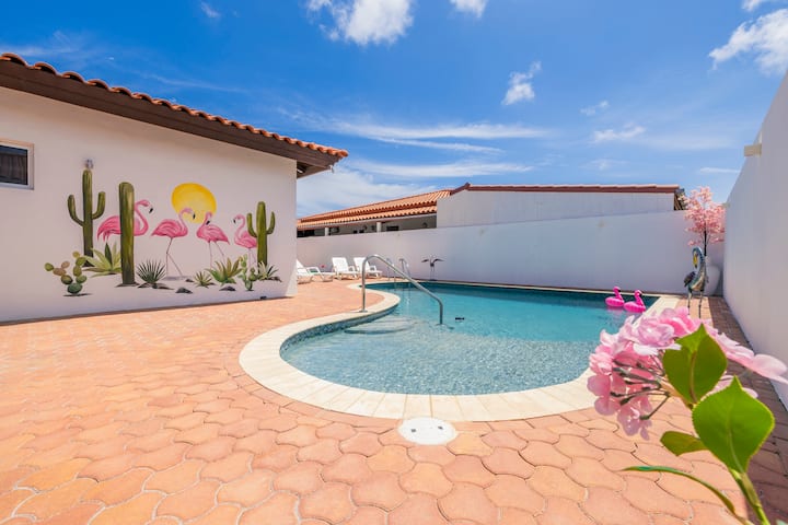3 Bd/3 Ba Villa With Private Pool In Idyllic Local - 荷屬阿魯巴