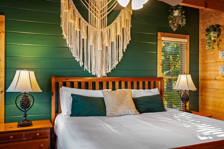 Spálňa – rustikálny šarm, pokojný pocit