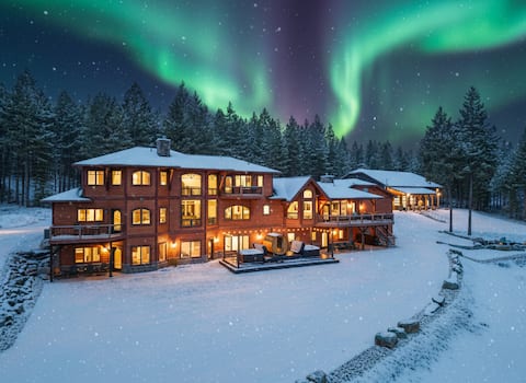 New Montana Mansion/2 Hot Tubs/2 Saunas/Theater