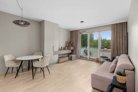 Top Airbnb: Walery Sławek Harmony Apartment in Podgórze Duchackie
