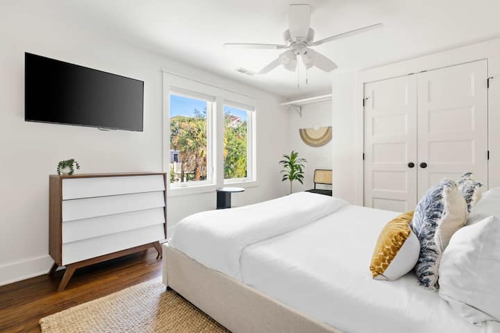 חדר שינה 4: מיטת קינג + טלוויזיה