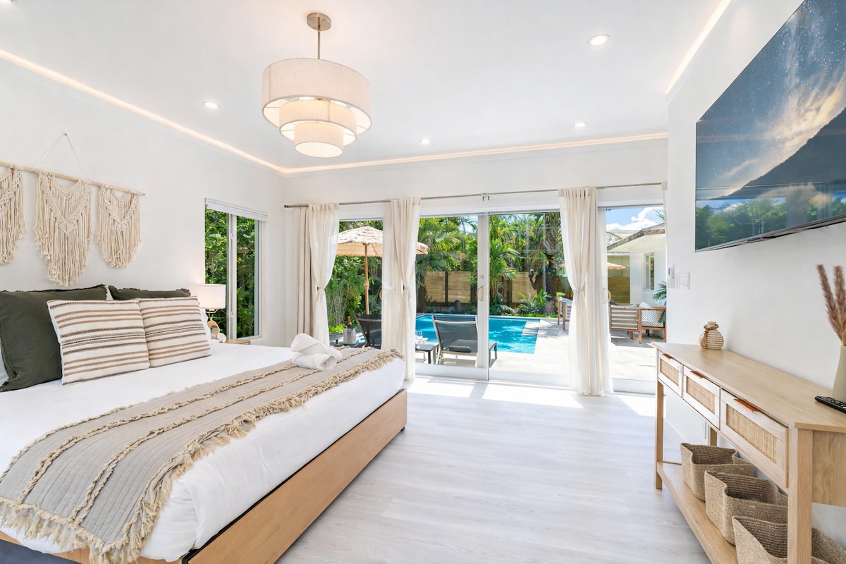 Fox Pearl 4Bd Pool House- Las Olas Luxury Getaway - Villas for